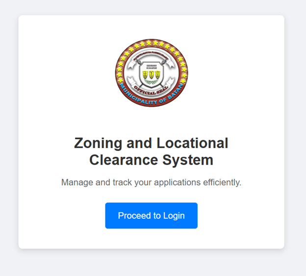 ZONING AND LOCATIONAL CLEARANCE ISSUANCE